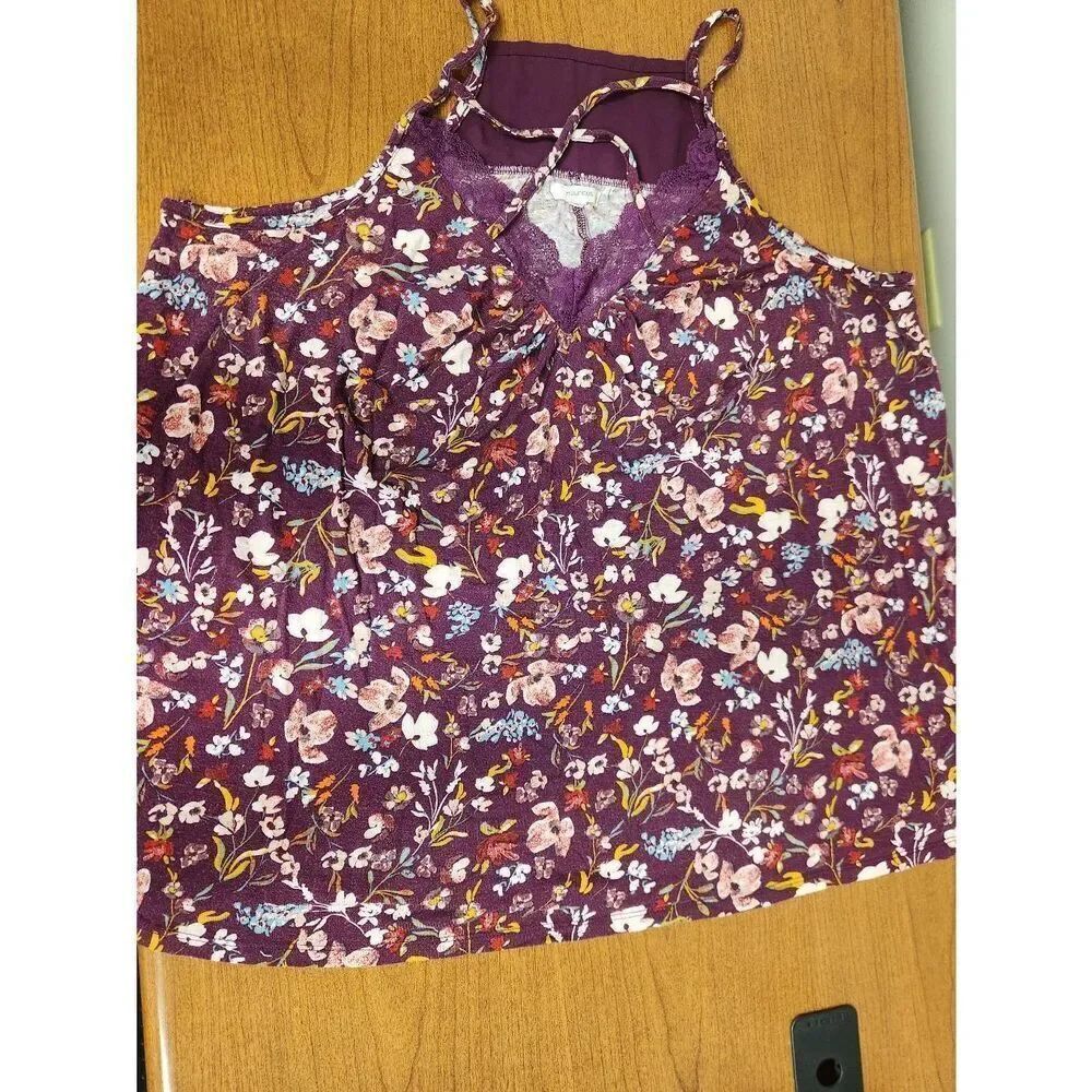 Maurices 2X Floral tank (R)